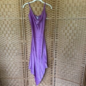 Steve Madden Purple Asymmetrical Slip Dress NWT Women's‎ Size XS